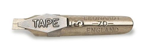 Leonardt Tape Yan Kesik Yazı Ucu 3 mm.