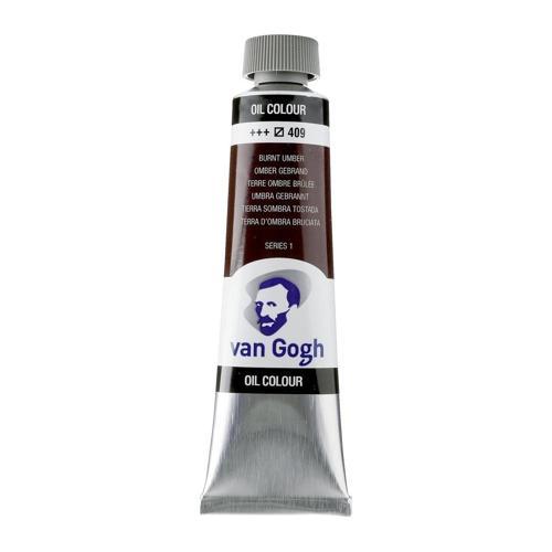 Van Gogh Yağlı Boya 40 ml. 409 Burnt Umber