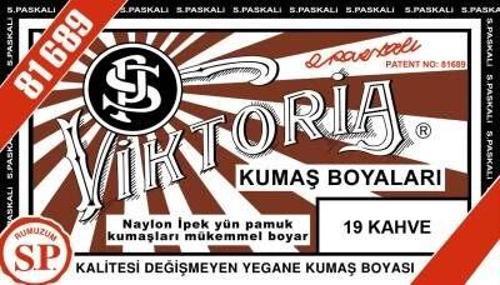 Toz Kumaş Boyası 19 KAHVE