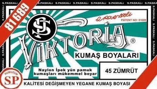 Toz Kumaş Boyası 45 ZÜMRÜT