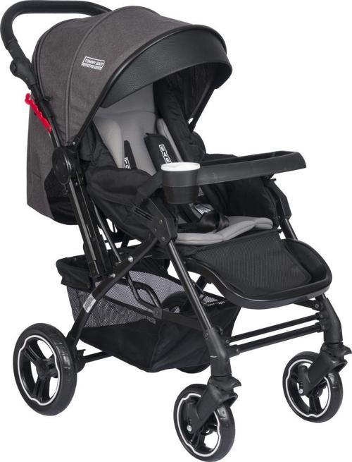 Tornado Plus Black Alüminyum Lüx Çift Yön Bebek Arabası