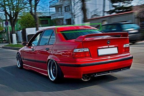 Bmw E36 1991-1998 Coupe Cam Üstü Spoiler