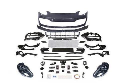 Porsche Panamera 2 2014-2016 İçin Full Facelift 2018 Gts İçin Uyumlu Bodykit (Farlar Dahil)