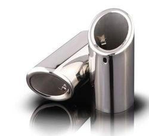 Universal Paslanmaz Krom Egzoz Ucu 80mm ZQ3