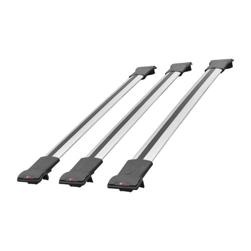Great Wall Haval H9 2015-2023 Arası ile Uyumlu FLY Model Ara Atkı Tavan Barı Gri 3 Adet