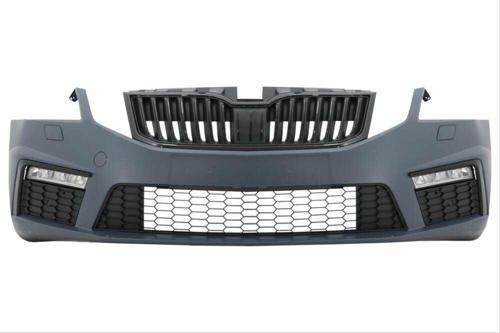 Skoda Octavia 2017+ İçin RS Ön Tampon Panjur