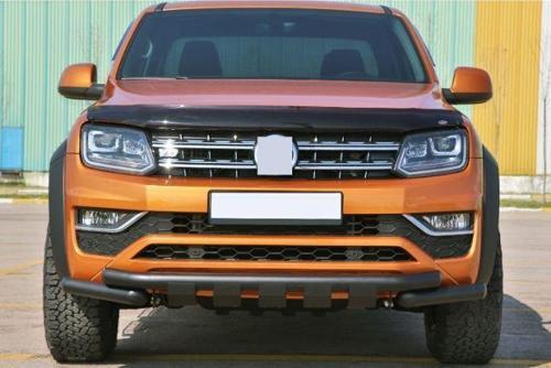 Isuzu D-Max 2006+ Off Road Siyah Ön Koruma Ön Tampon Koruma Demiri Krom Glocity AQM4WD