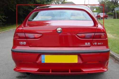 Alfa Romeo 156 1998-2006 Yüksek Spoiler