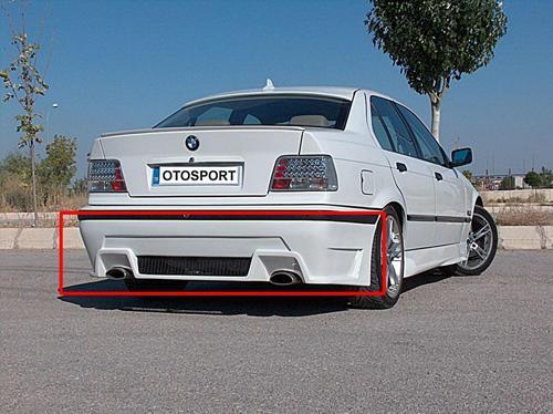 Bmw E36 1991-1998 Arka Tampon Eki