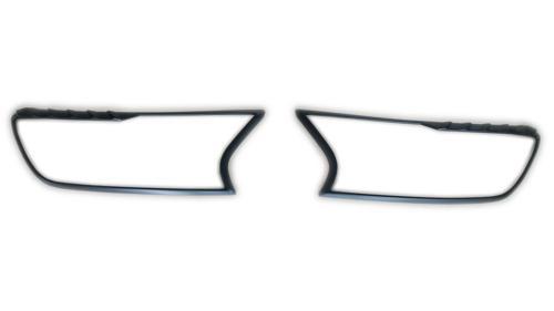 Ford Ranger 2015-2020 Far Çerçevesi Kaplama Siyah