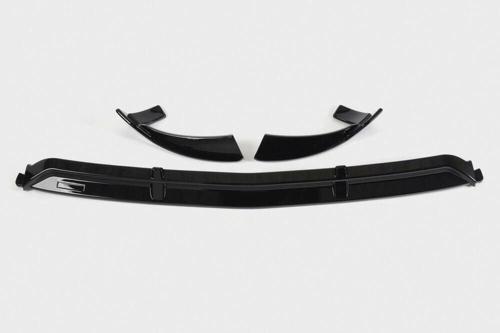 Mercedes GLC Serisi İçin Uyumlu Ön Lip - Piano Black (Parlak Siyah)