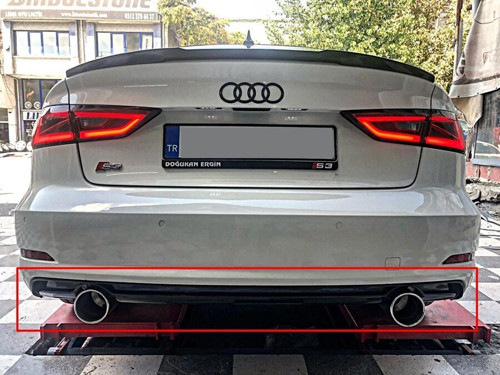 Audi A3 8V 2013-2016 Sedan Difüzör