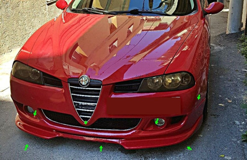 Alfa Romeo 156 2004-2006 Ön Tampon Eki