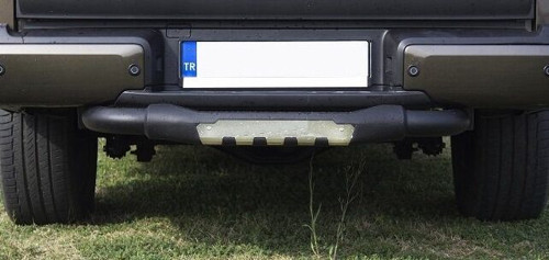 Toyota Hilux Revo 2006-2015 İçin Off Road Titanic Plus Arka Koruma Demiri Siyah AQM4WD