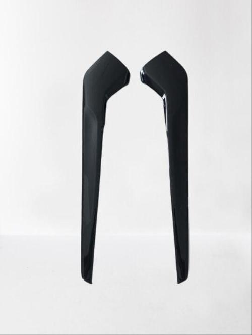 Honda 2022 Civic Vites Kenar Kaplama 2 Parça - Piano Black