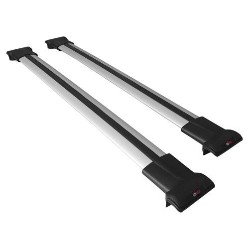 Citroen C-Crosser 2007-2012 Arası ile Uyumlu FLY Model Ara Atkı Tavan Barı Gri 2 Adet