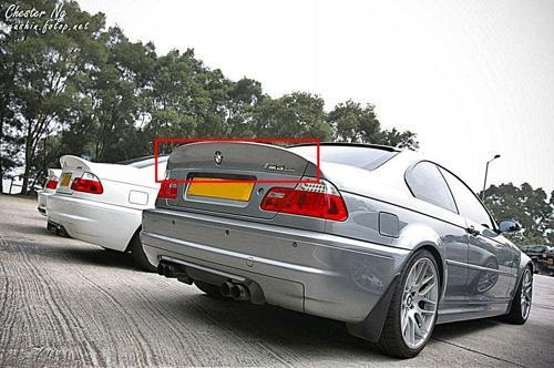 Bmw E46 1998-2005 Coupe CSL Spoiler
