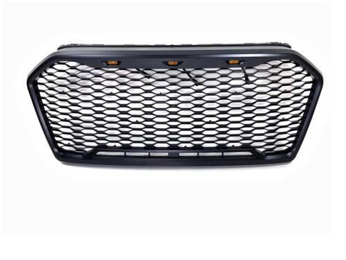 Ford Ranger T8 Yeni Tip Panjur (Turuncu Led & Siyah Harfler)
