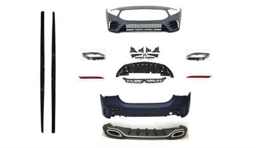 Mercedes W177 Hb A Serisi Uyumlu Oem Amg Set (Ön Arka Tampon , Diamond Panjur,Marşpiyel,Egzozlar)