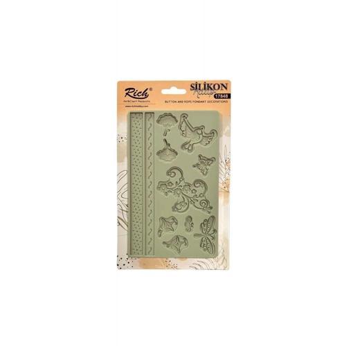 Silicone Moulds Silikon Epoksi ve Polimer Kil Kalıbı 19x12 cm. 17851