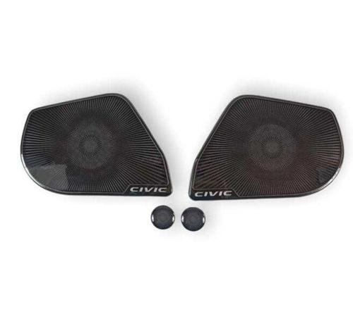 Honda Civic Fc5 Hoparlör Kaplama - Titanyum Siyah