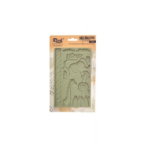 Silicone Moulds Silikon Epoksi ve Polimer Kil Kalıbı 19x12 cm. 17849