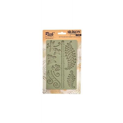 Silicone Moulds Silikon Epoksi ve Polimer Kil Kalıbı 19x12 cm. 17860