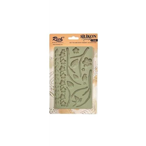 Silicone Moulds Silikon Epoksi ve Polimer Kil Kalıbı 19x12 cm. 17853