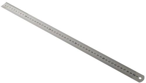 Çelik Cetvel 50 cm. Inch Ölçülü