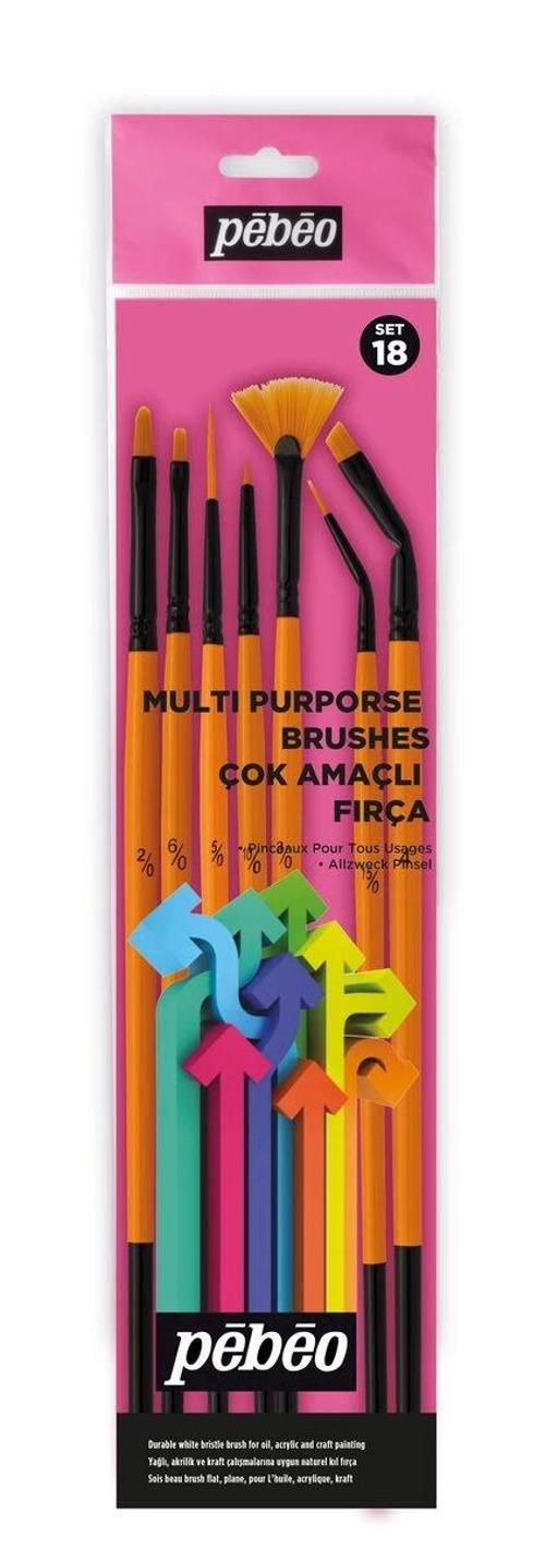 7'li Tezhip ve Minyatür Fırça Seti SET-18