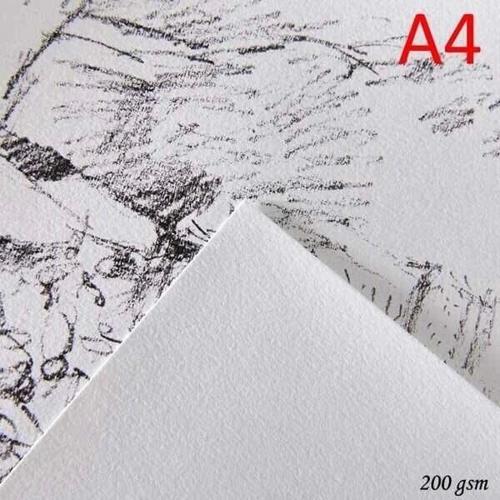 1557 Resim Çizim Kağıdı 200 gr. A4 10'lu Paket