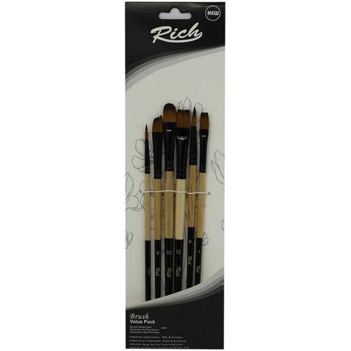 Karışık Fırça Seti 6'lı