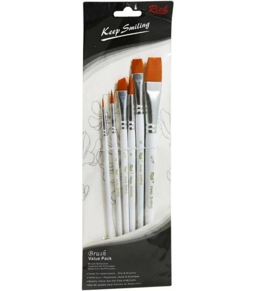 SET:7 Keep Smile Fırça Seti 6'lı (SET7:01275)