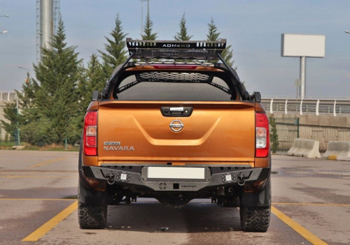 Nissan Navara 2010-2021 İçin Off Road Arka Tampon Koruma AQM4WD