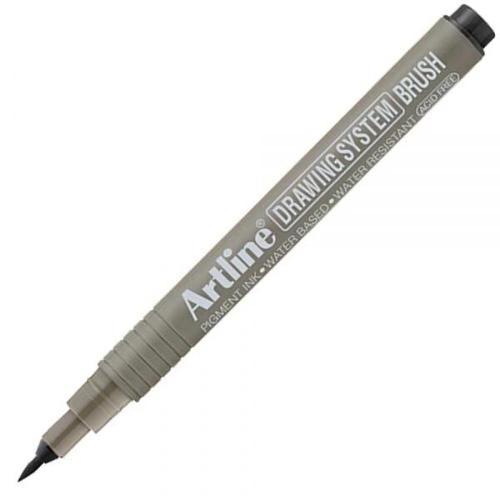 Drawing System Brush Pen Fırça Uçlu Çizim Kalemi Siyah