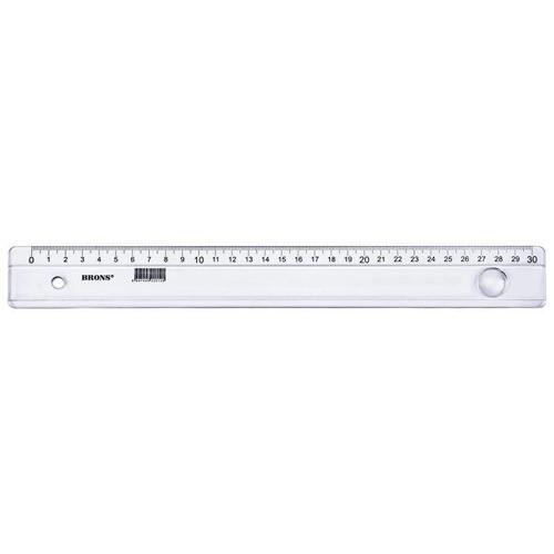 Plastik Cetvel 30 cm.