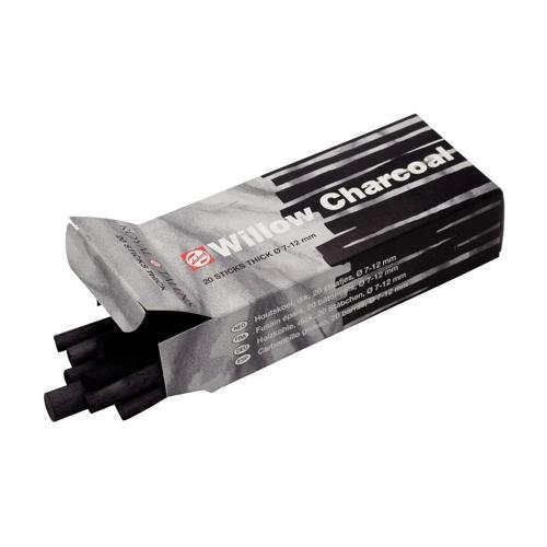Willow Charcoal Doğal Kömür Füzen Seti 7-12 mm 20'li Kutu