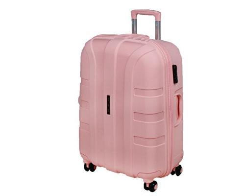 Pudra Pembe Valiz Büyük Boy Büyük Boy Seyahat Çantası PP1010-690-L Pembe