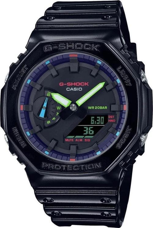 Erkek G-Shock Kol Saati GA-2100RGB-1ADR