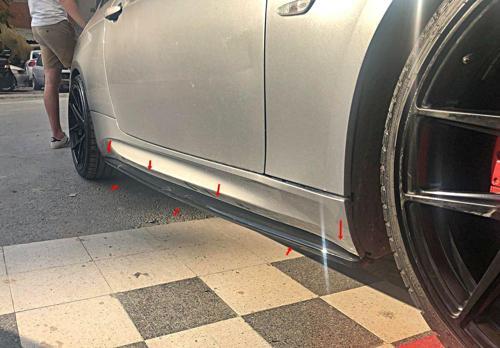 Bmw E92 E93 Marşpiyel Lip Plastik