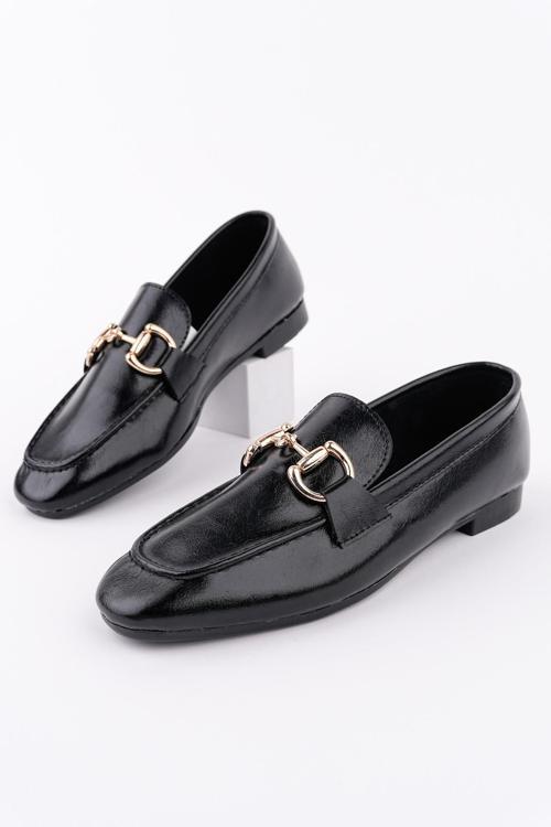 STRİDE Metal Tokalı Kadın Günlük Loafer Ayakkabı