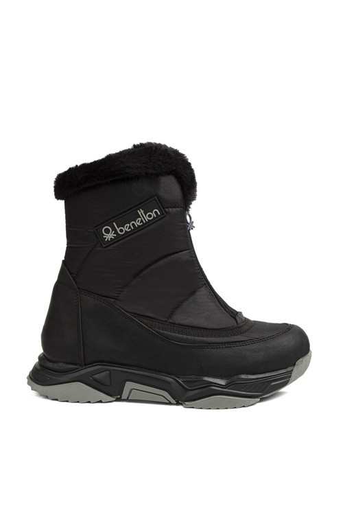 ® | BN-30393 - 3256 Siyah - Kadın Bot