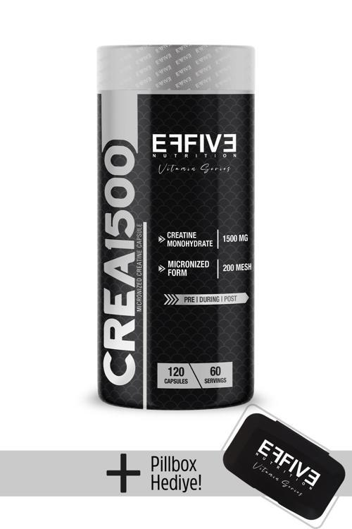 Crea1500 Kreatine Monohydrate 120 Kapsül