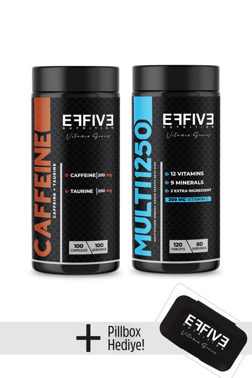 Multi1250 120 Tablet + Caffeine 100 Kapsül