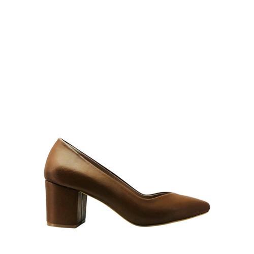 26569 Hakiki Deri Stiletto Kadın Ayakkabı