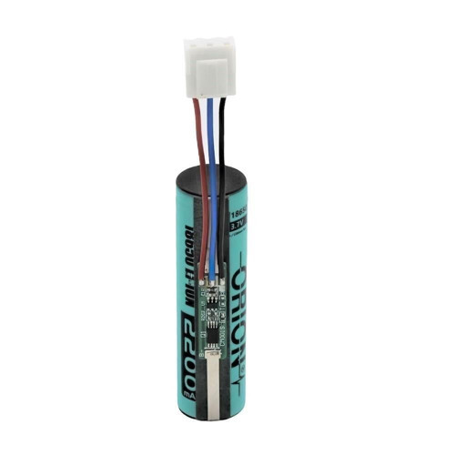 18650 3.7V 2200 mAh Bms Devreli 3Pin Soketli Şarjlı Pil