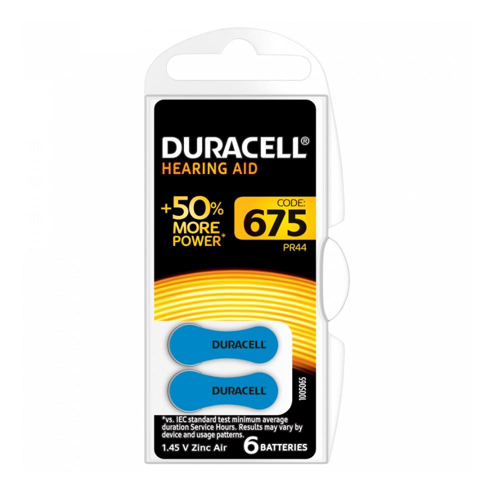 Activair 675 Numara İşitme Cihazı Pili 6'lı Paket