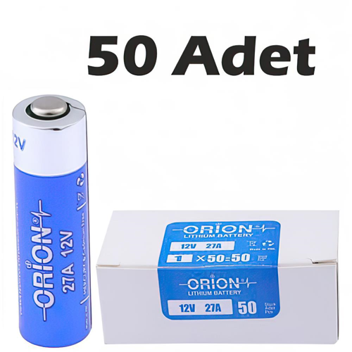 27A 12V Alkalin Pil Bulk - Dökme