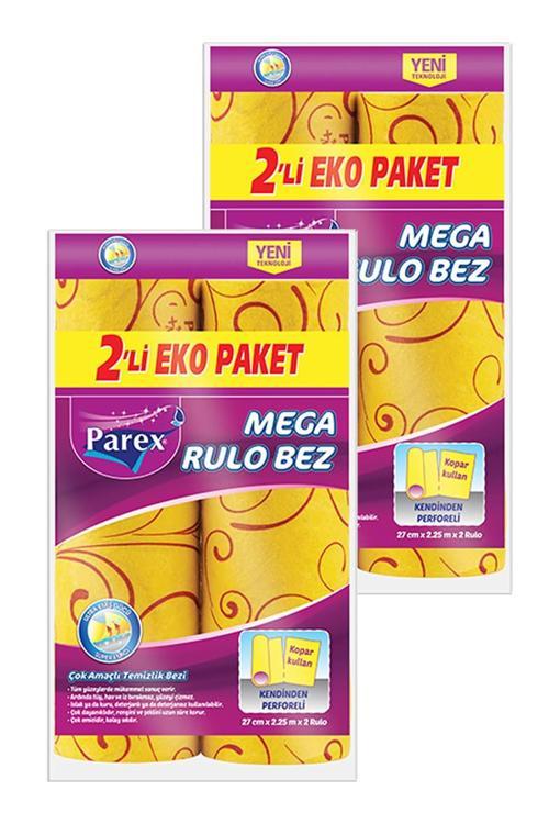 Mega Rulo Temizlik Bezi 2'li Eko Paket  İkili Set