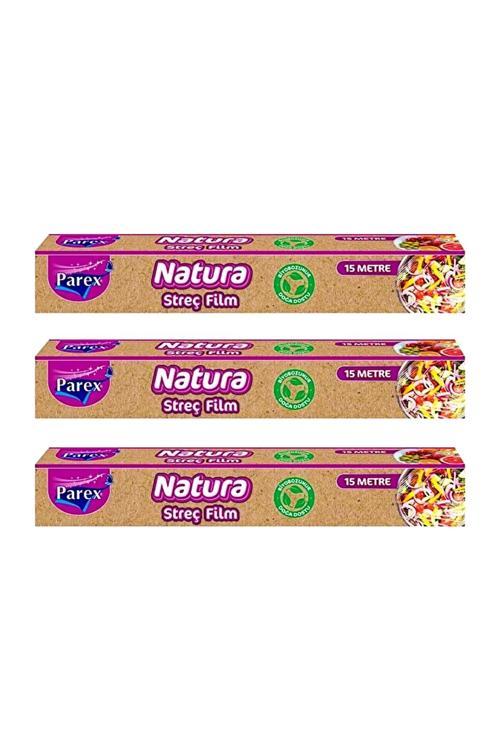 Natura Streç Film 15 Mt Üçlü Set
